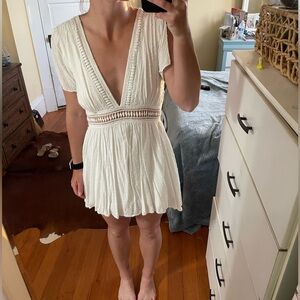 White dress size small